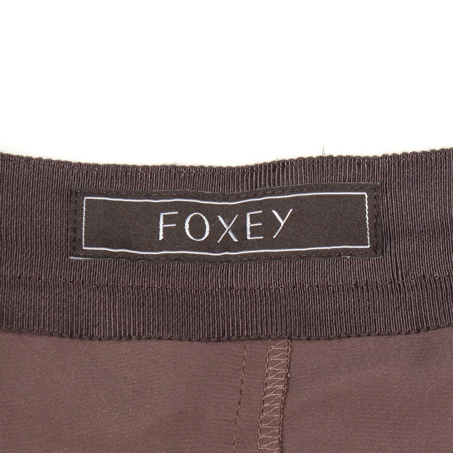 チュール スカート ブラック ダークブラウン フォクシー ボトムス FOXEY