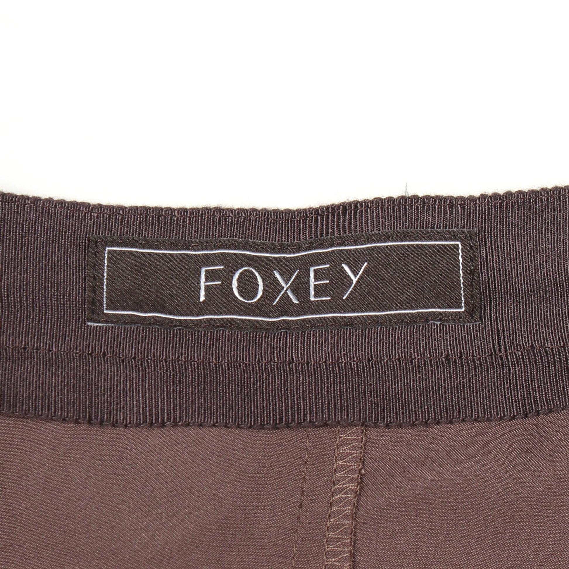 チュール スカート ブラック ダークブラウン フォクシー ボトムス FOXEY