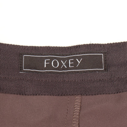 チュール スカート ブラック ダークブラウン フォクシー ボトムス FOXEY