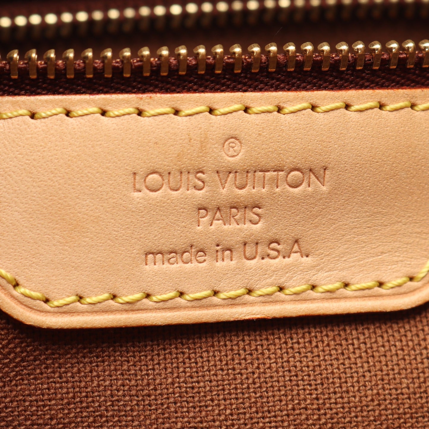 バティニョール オリゾンタル モノグラム ショルダーバッグ PVC レザー ブラウン ルイヴィトン バッグ LOUIS VUITTON