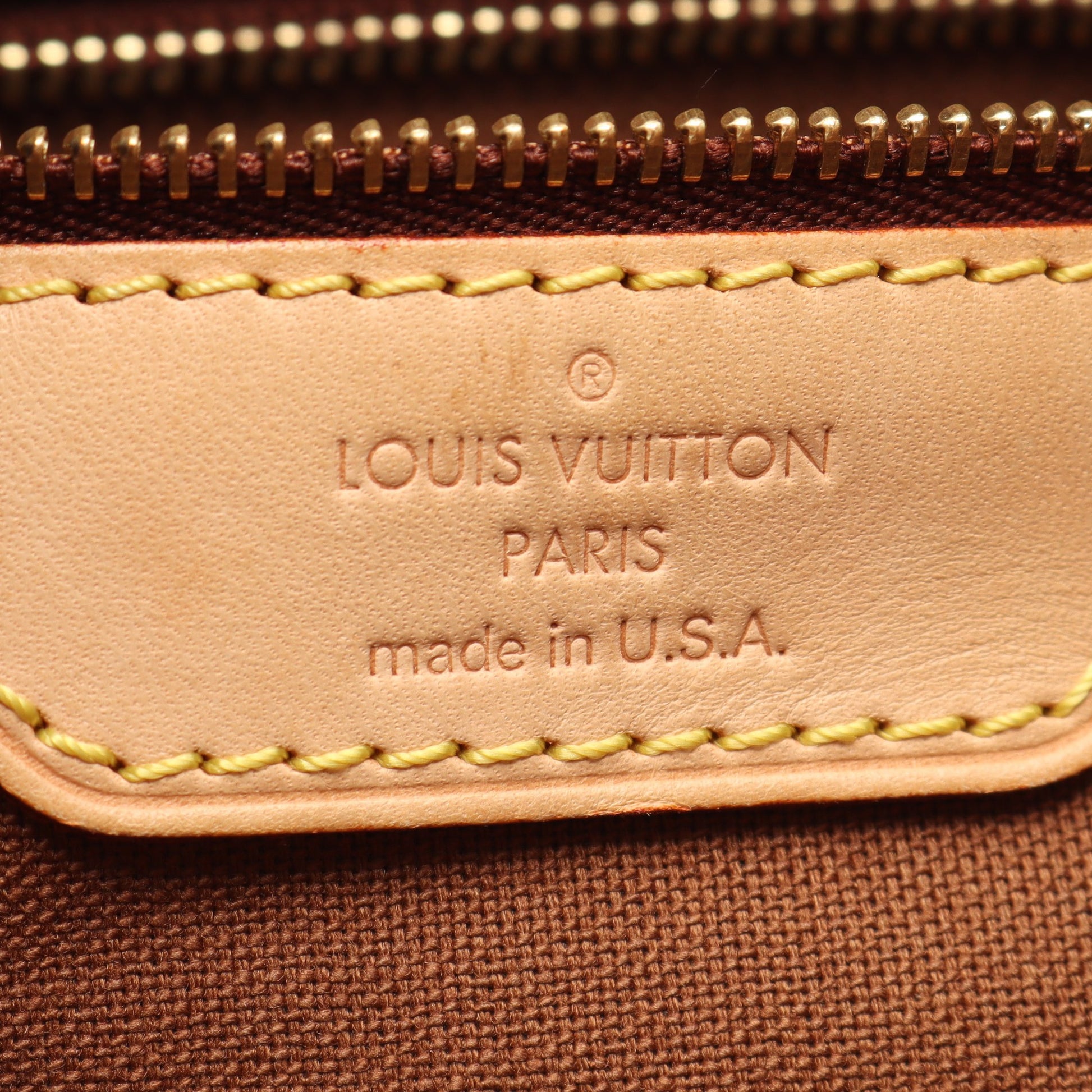 バティニョール オリゾンタル モノグラム ショルダーバッグ PVC レザー ブラウン ルイヴィトン バッグ LOUIS VUITTON