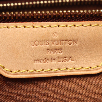 バティニョール オリゾンタル モノグラム ショルダーバッグ PVC レザー ブラウン ルイヴィトン バッグ LOUIS VUITTON
