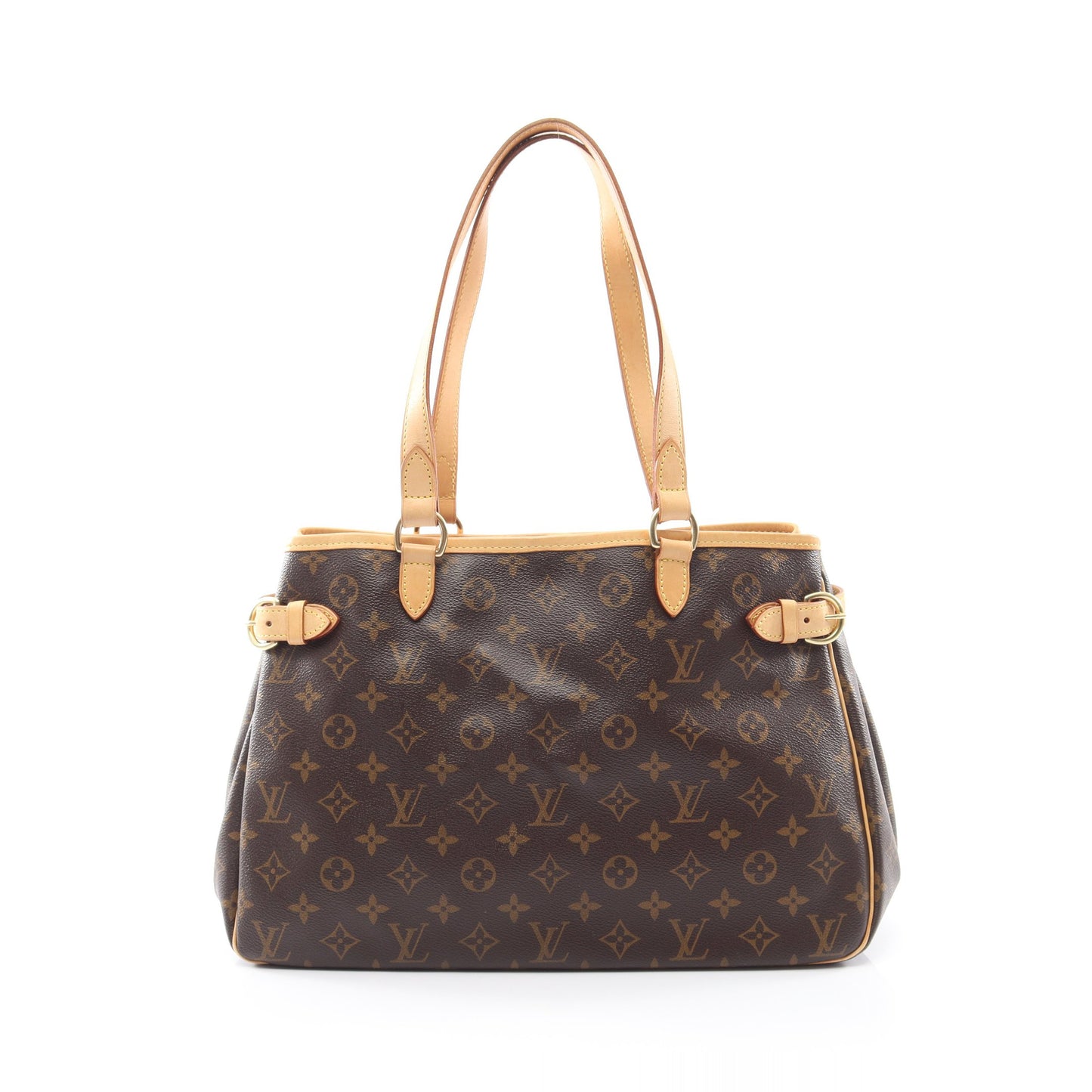 バティニョール オリゾンタル モノグラム ショルダーバッグ PVC レザー ブラウン ルイヴィトン バッグ LOUIS VUITTON