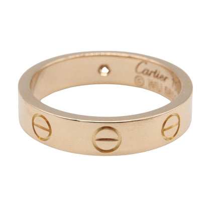 ミニラブリング 1PD リング 指輪 K18PG ダイヤモンド ピンクゴールド クリア カルティエ アクセサリー Cartier