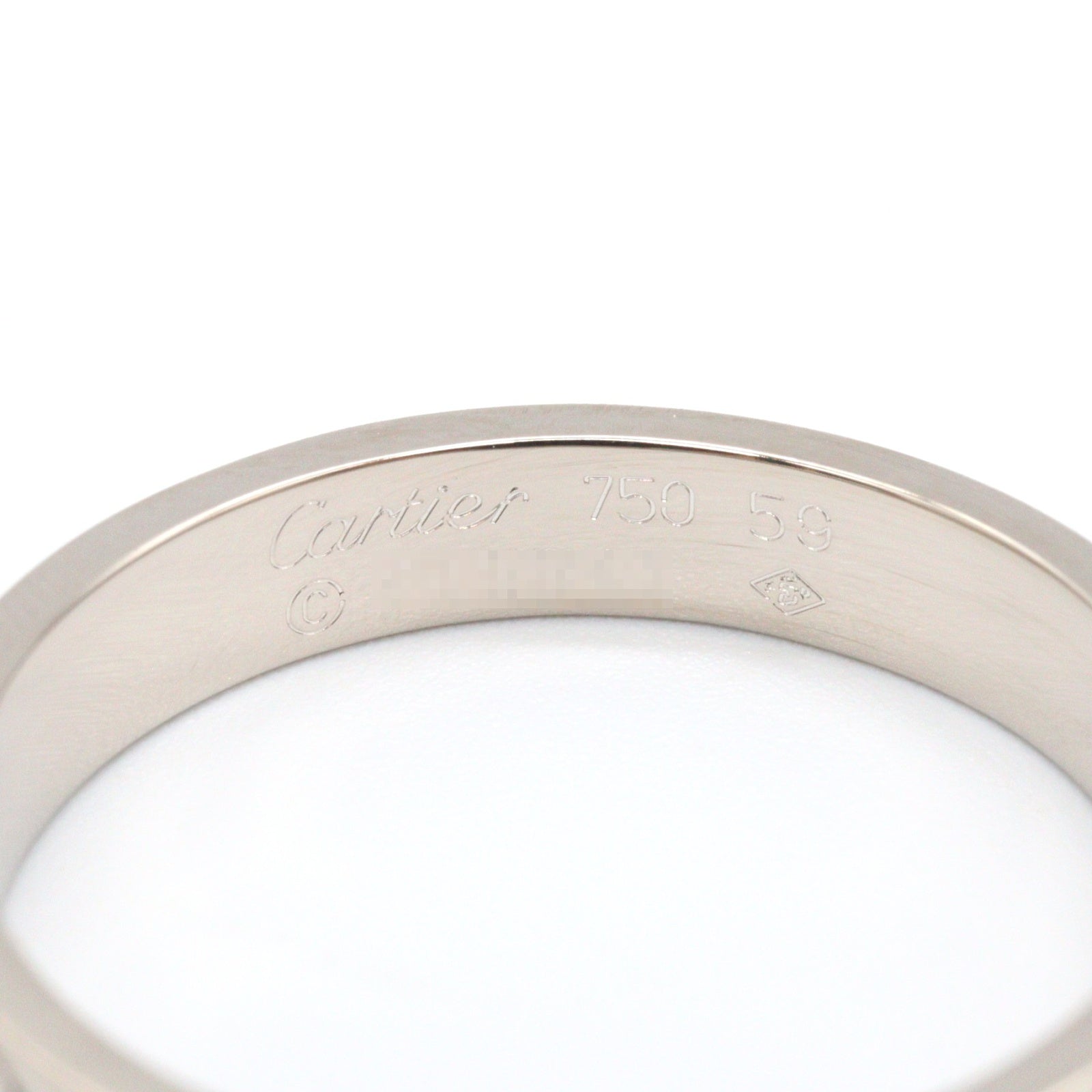 ミニラブリング リング 指輪 K18WG ホワイトゴールド カルティエ アクセサリー Cartier