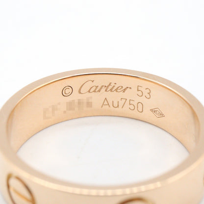ラブ リング リング 指輪 K18PG ピンクゴールド カルティエ アクセサリー Cartier