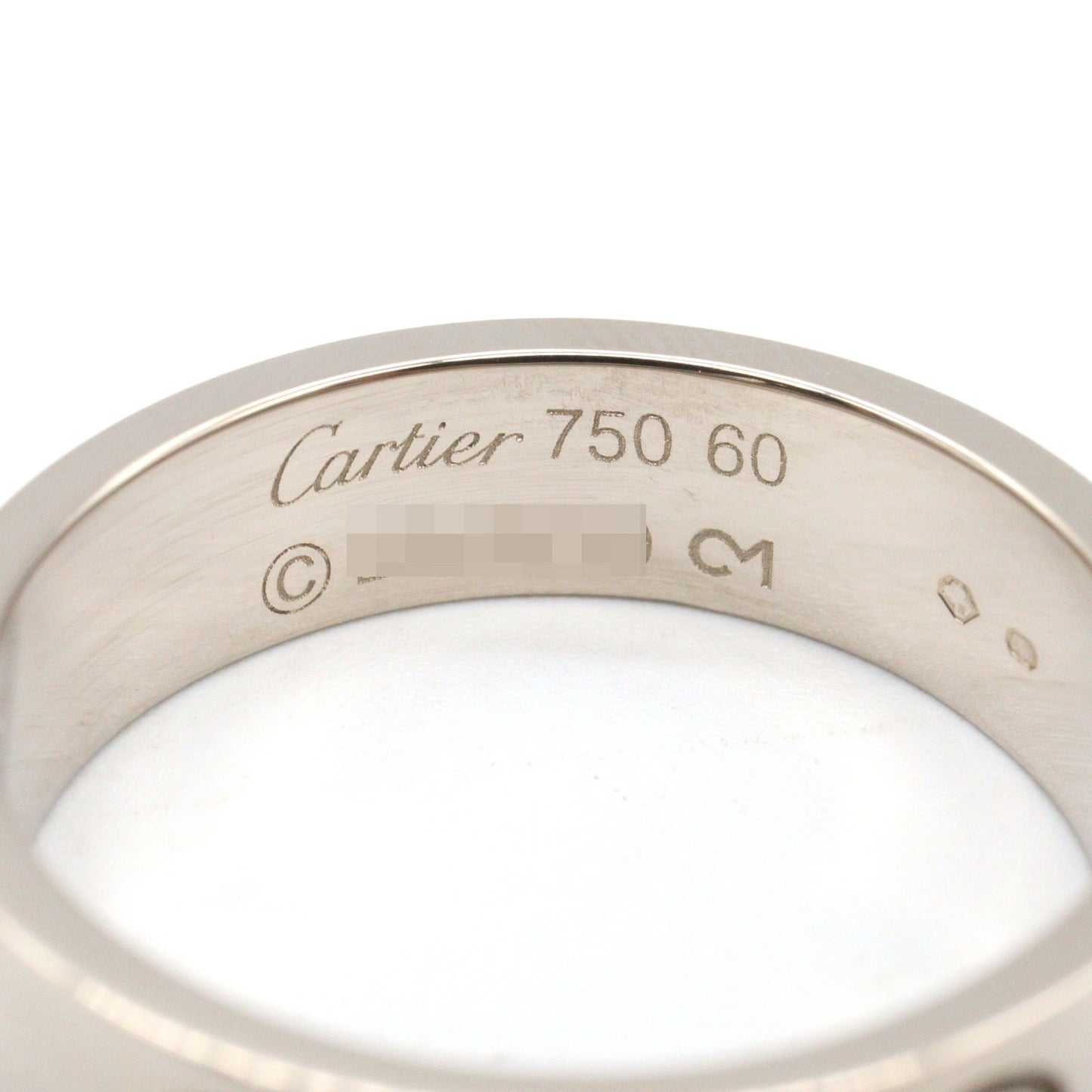 ラブリング リング 指輪 K18WG ホワイトゴールド カルティエ アクセサリー Cartier