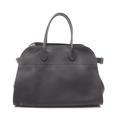 SOFT MARGAUX 15 マルゴー ハンドバッグ レザー ブラック ザロウ