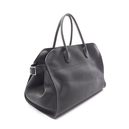 SOFT MARGAUX 15 マルゴー ハンドバッグ レザー ブラック ザロウ