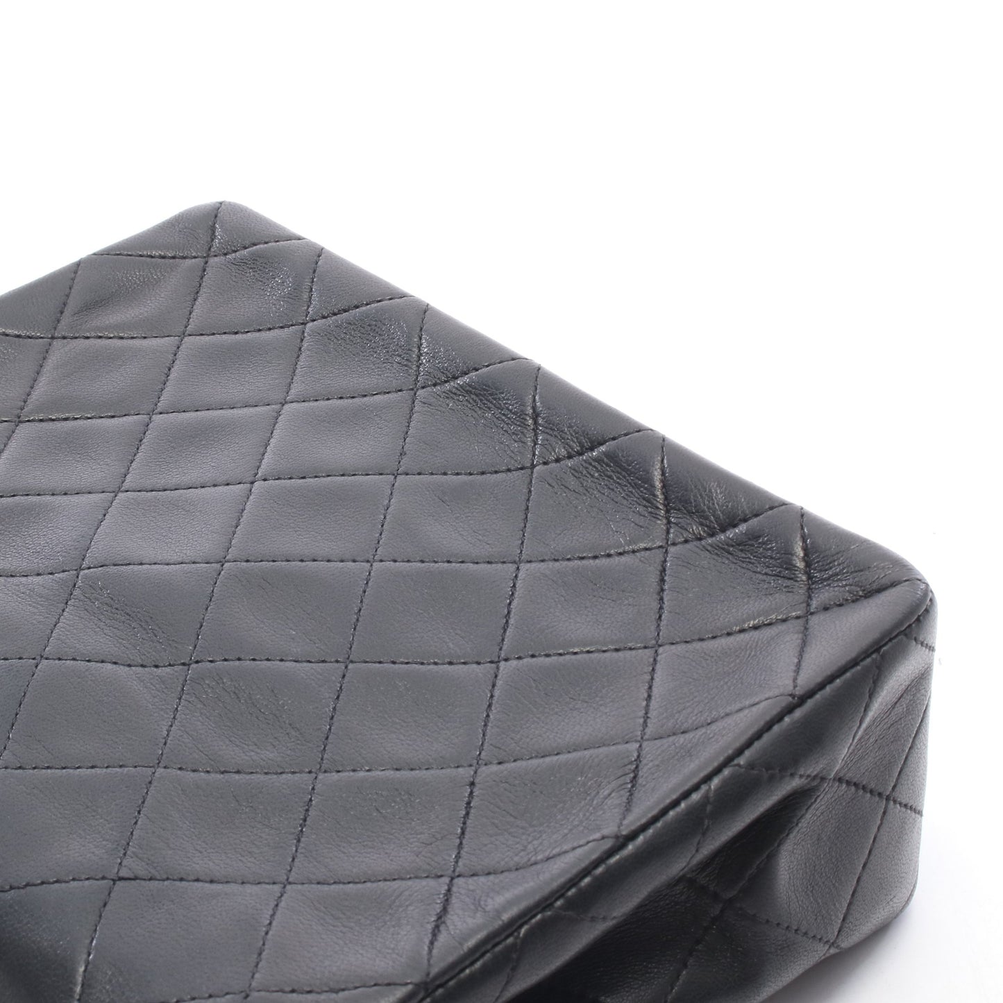 ミニマトラッセ20 チェーンショルダーバッグ ラムスキン ブラック ゴールド金具 シャネル バッグ CHANEL