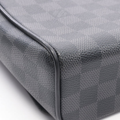 ディストリクトPM NM ダミエグラフィット ショルダーバッグ PVC レザー ブラック ルイヴィトン バッグ LOUIS VUITTON