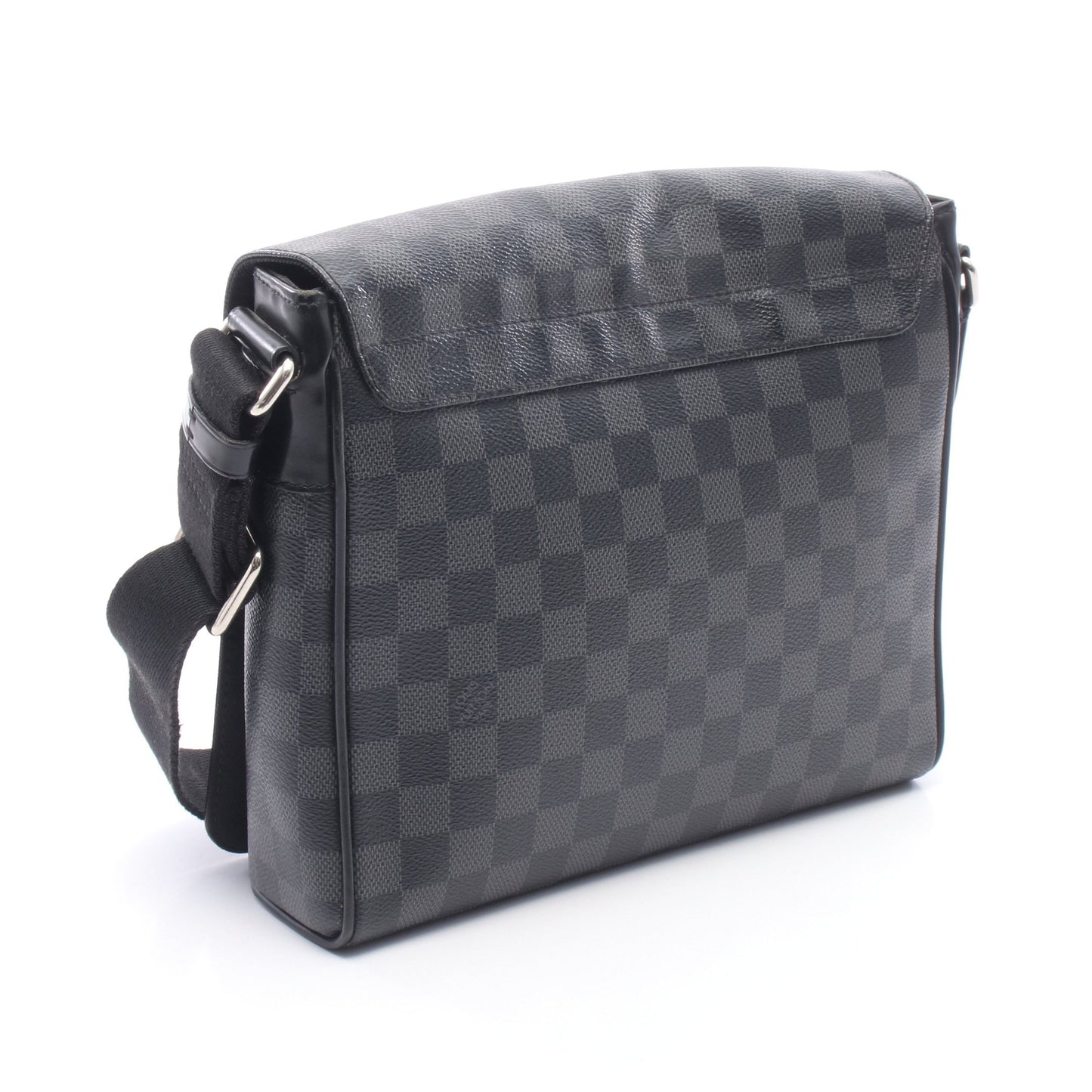 ディストリクトPM NM ダミエグラフィット ショルダーバッグ PVC レザー ブラック ルイヴィトン バッグ LOUIS VUITTON