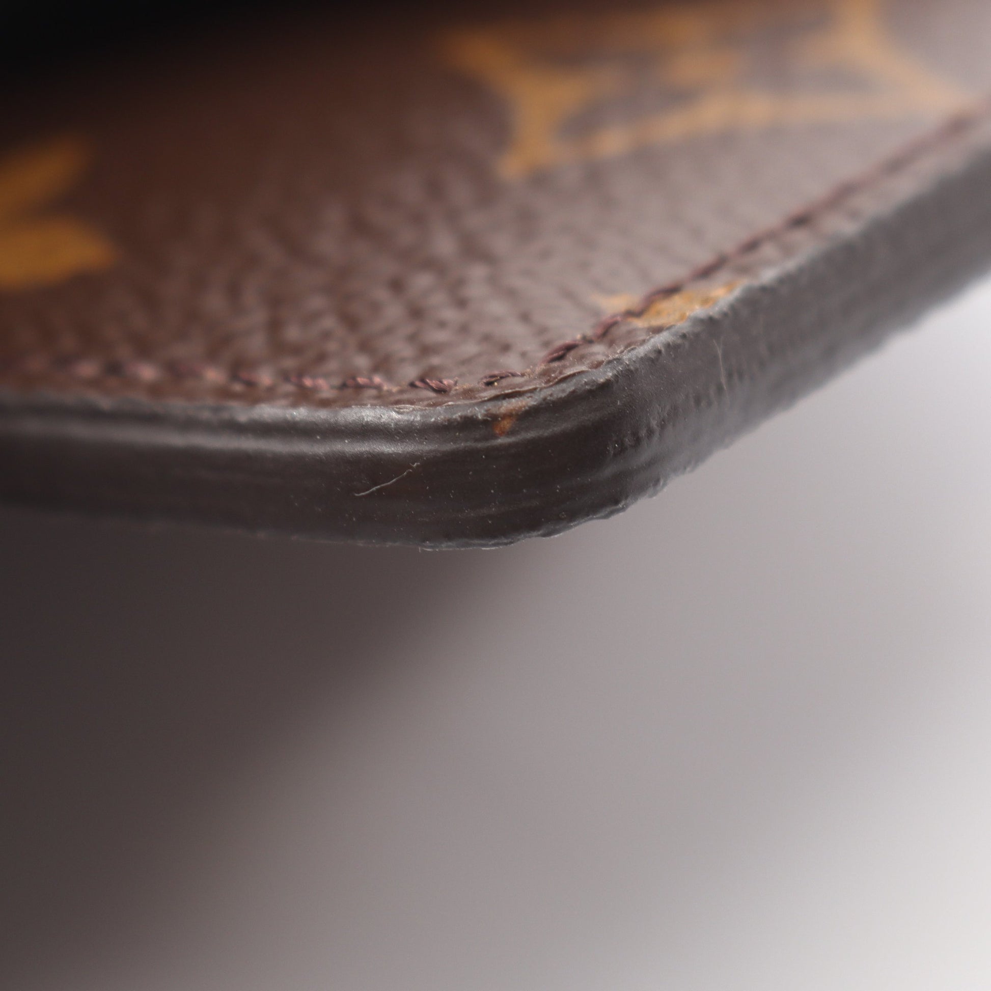 ポルトカルト サーンプル モノグラム カードケース PVC レザー ブラウン ルイヴィトン 財布・小物 LOUIS VUITTON