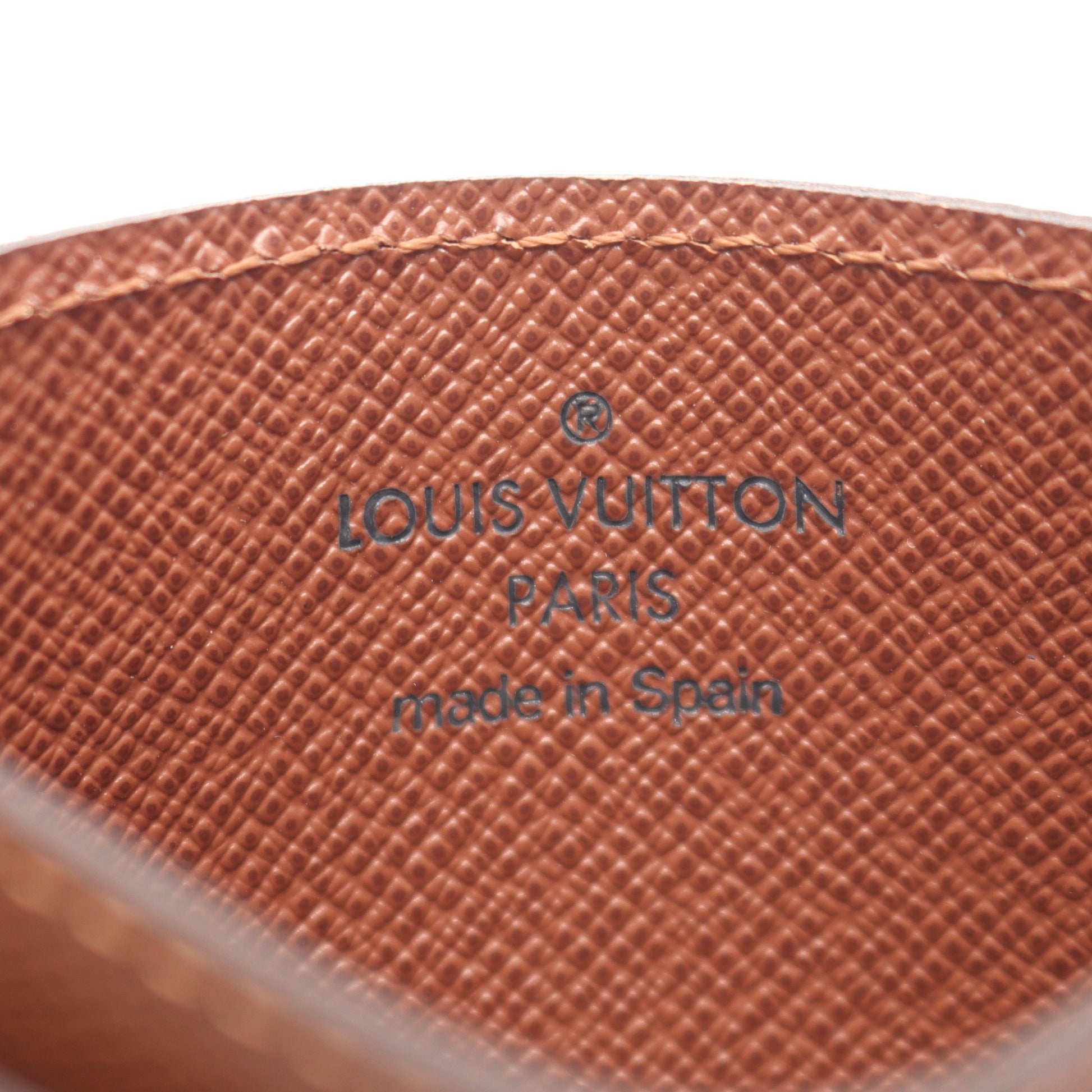 ポルトカルト サーンプル モノグラム カードケース PVC レザー ブラウン ルイヴィトン 財布・小物 LOUIS VUITTON