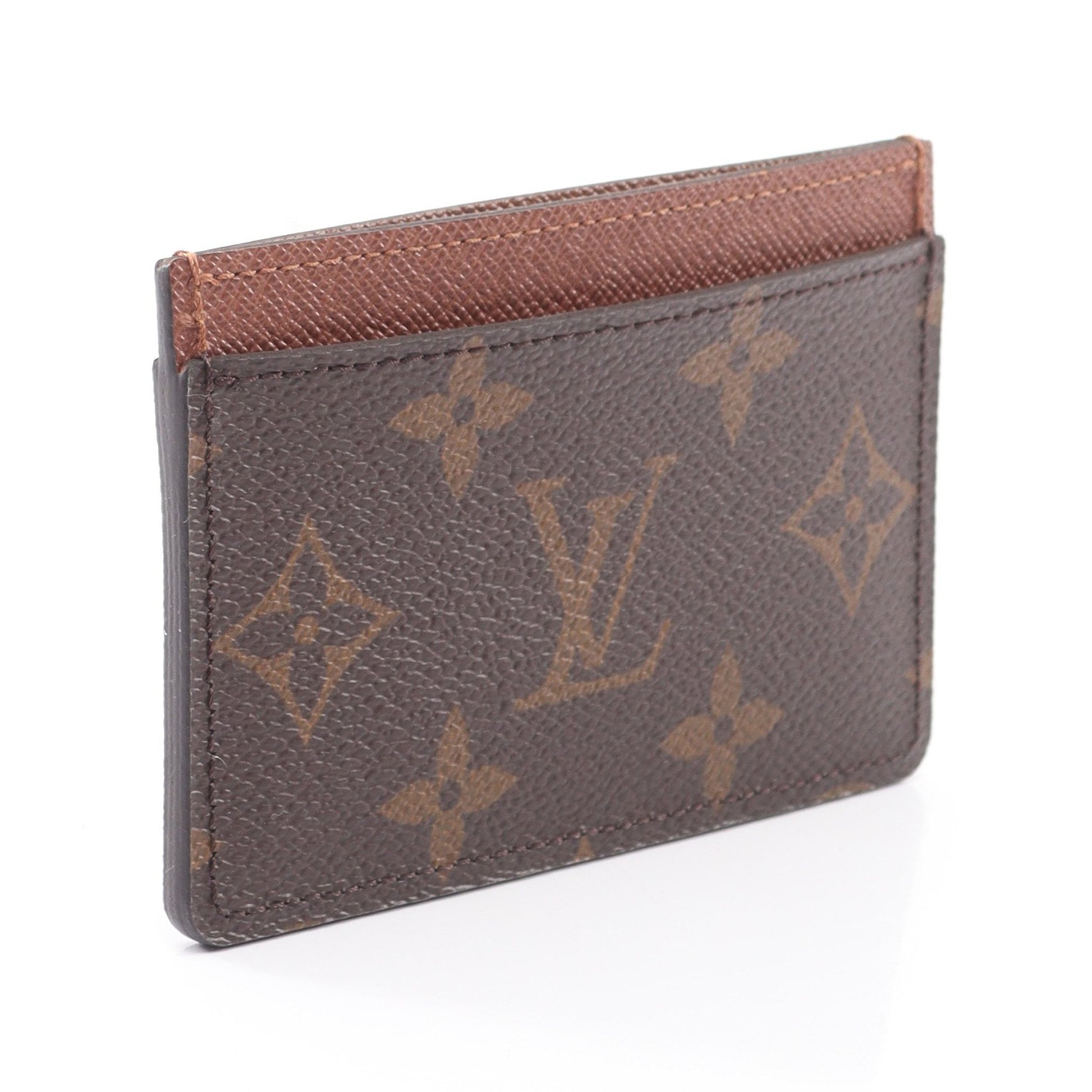 ポルトカルト サーンプル モノグラム カードケース PVC レザー ブラウン ルイヴィトン 財布・小物 LOUIS VUITTON