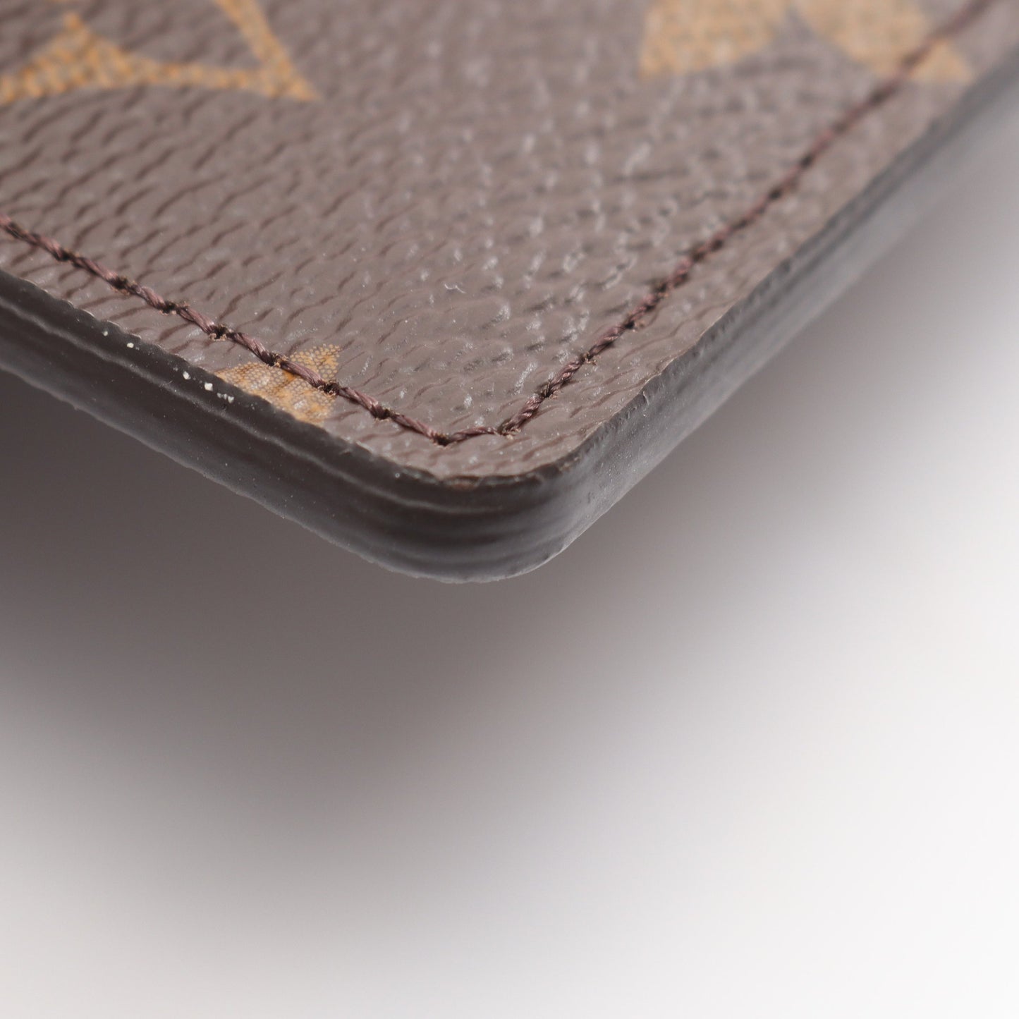 ポルトカルト サーンプル モノグラム カードケース PVC レザー ブラウン ルイヴィトン 財布・小物 LOUIS VUITTON