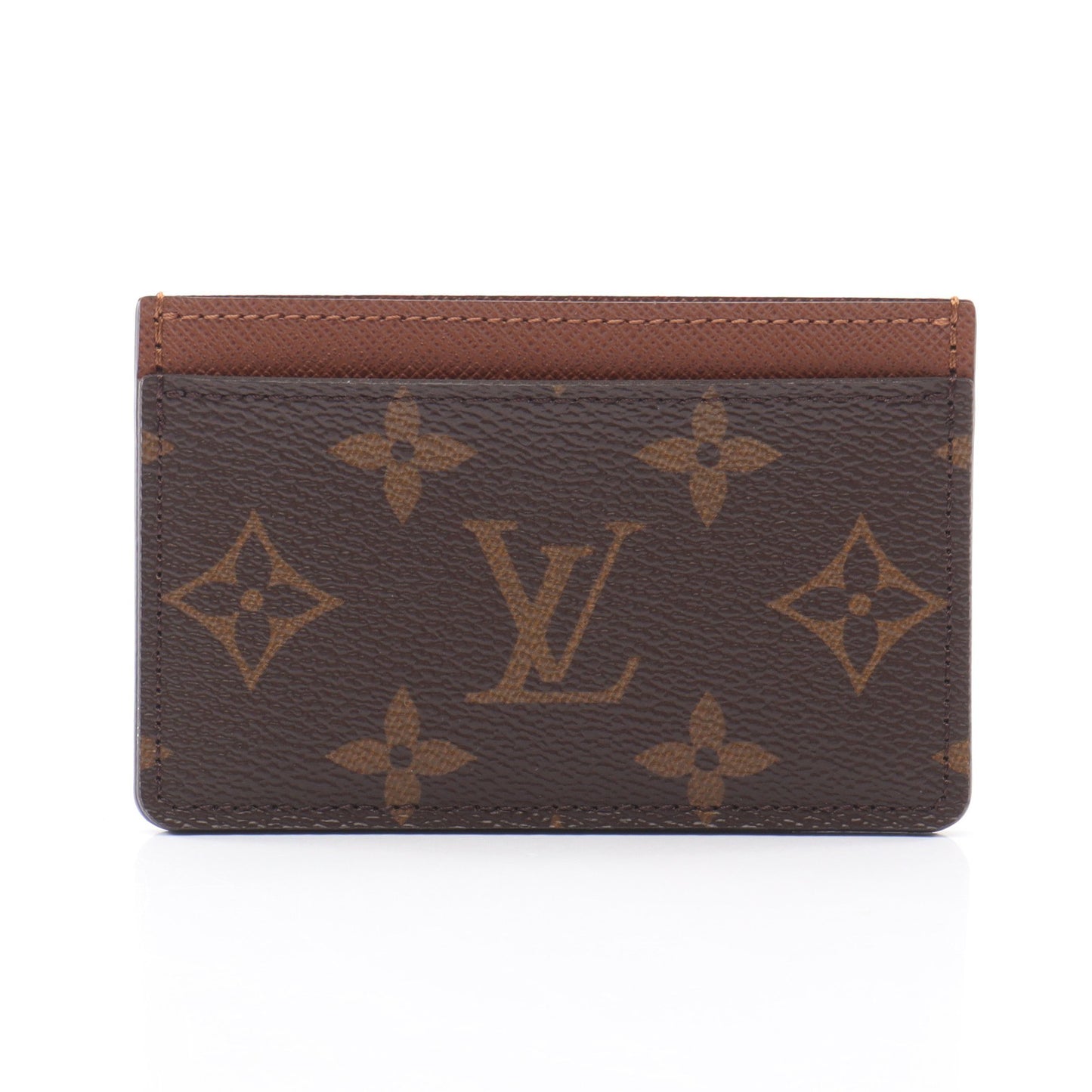 ポルトカルト サーンプル モノグラム カードケース PVC レザー ブラウン ルイヴィトン 財布・小物 LOUIS VUITTON