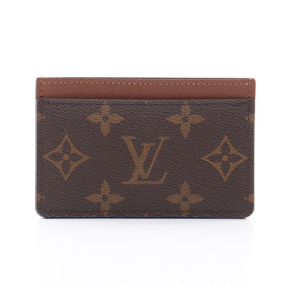 ポルトカルト サーンプル モノグラム カードケース PVC レザー ブラウン ルイヴィトン 財布・小物 LOUIS VUITTON