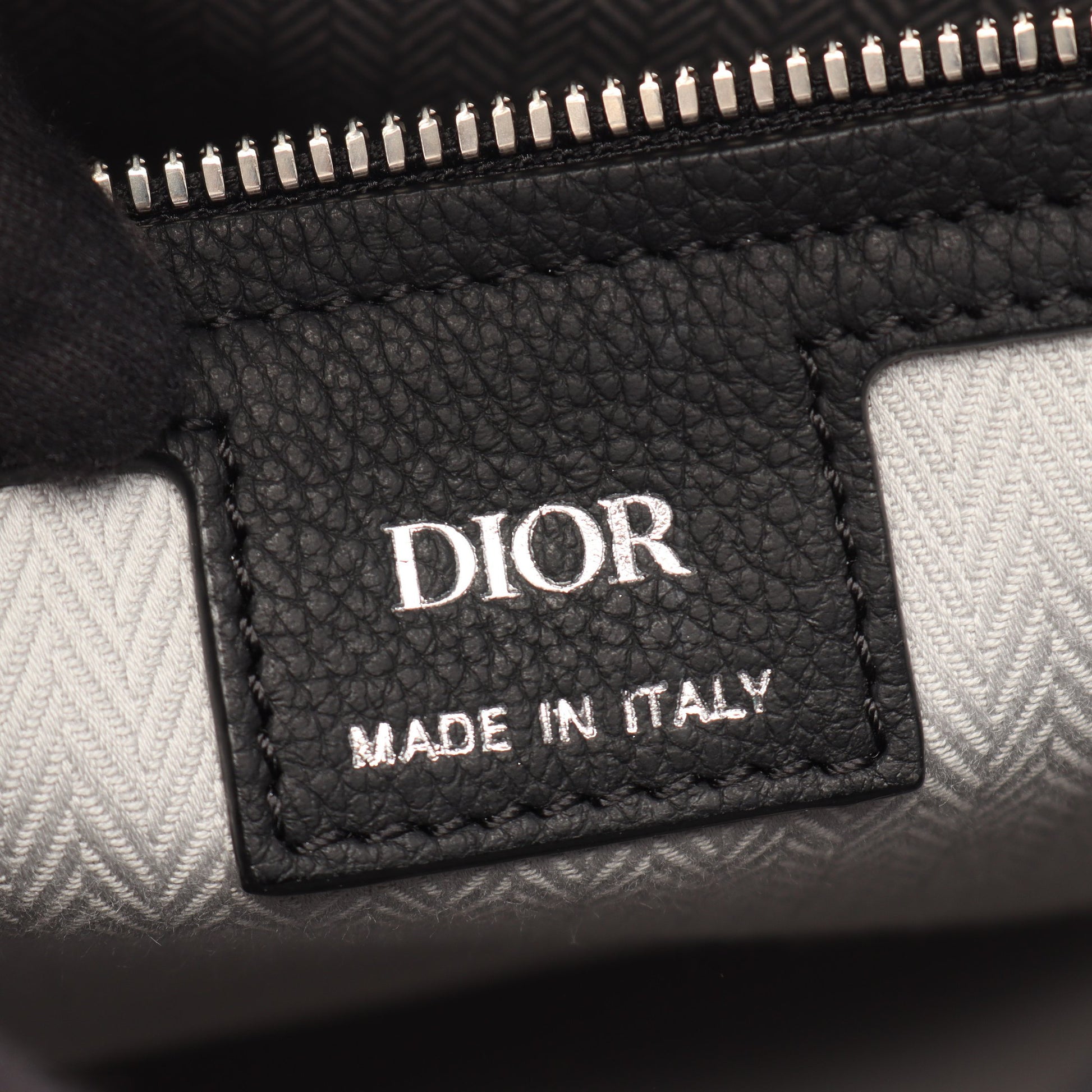 Normandie ミディアム 2WAY ハンドバッグ トートバッグ レザー ブラック クリスチャンディオール バッグ Christian Dior