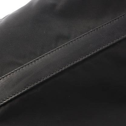 VELA SPORT ショルダーバッグ ナイロン レザー ブラック プラダ