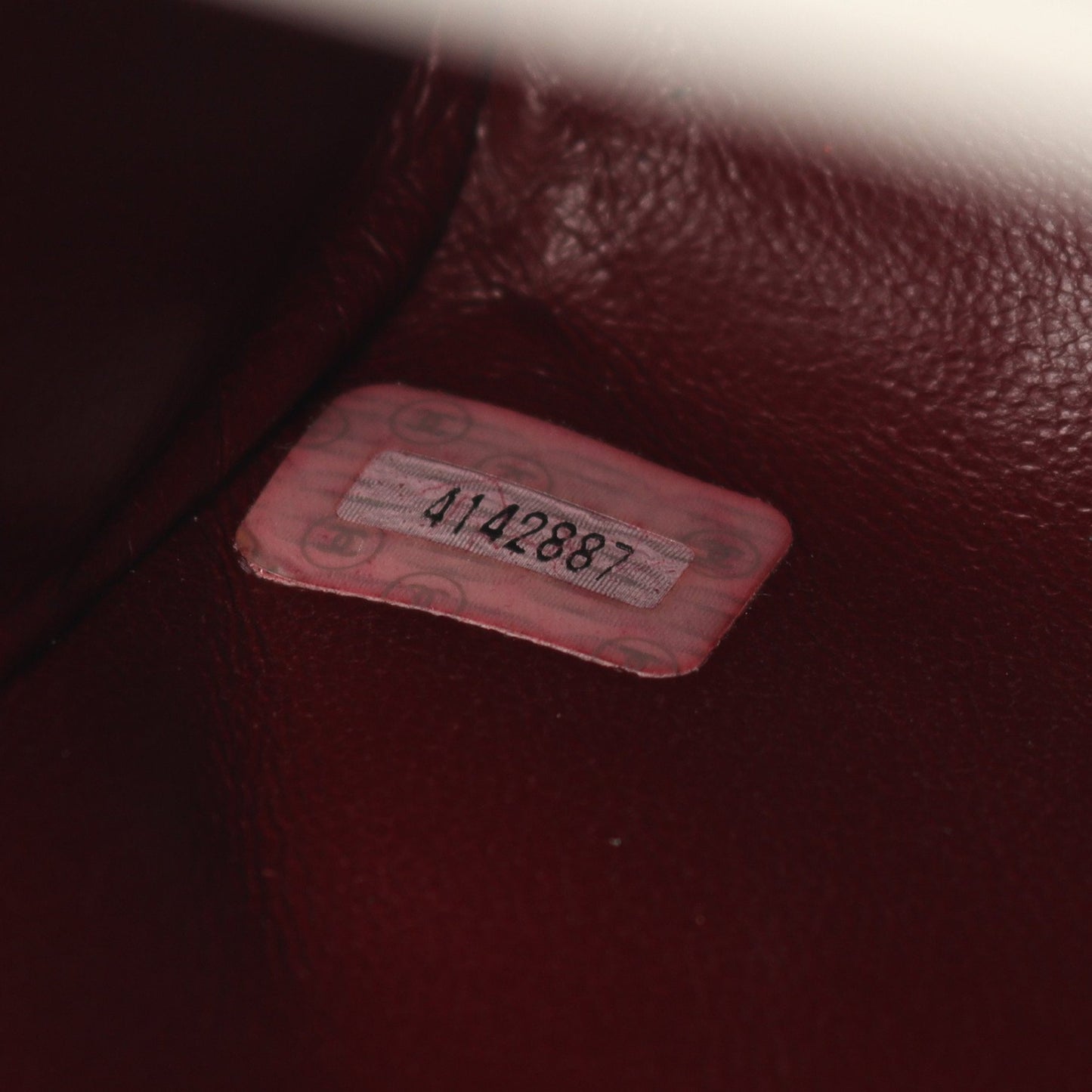 マトラッセ ハンドバッグ バニティバッグ ラムスキン ブラック シルバー金具 シャネル