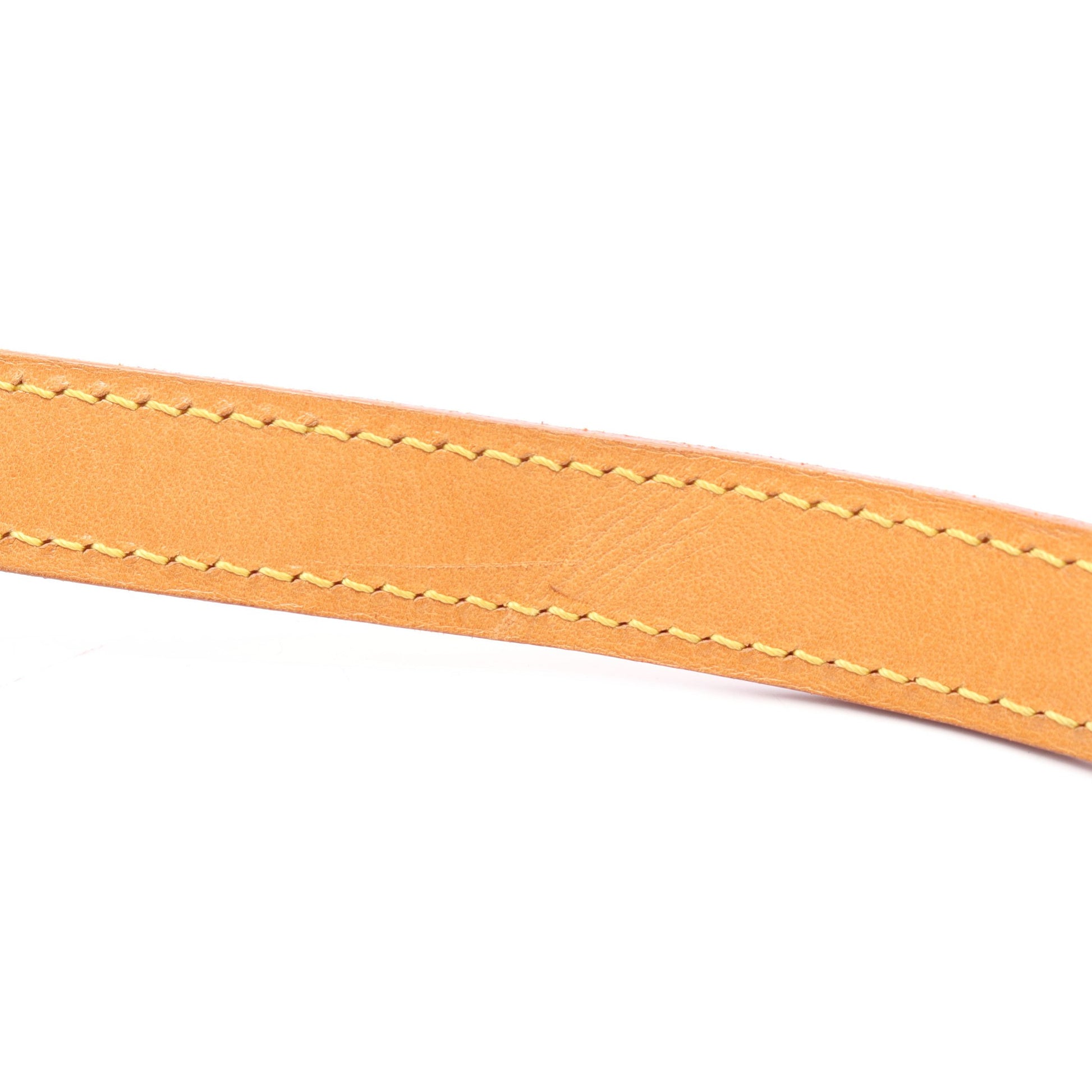 ポシェットクロワッサン モノグラム ショルダーバッグ PVC レザー ブラウン ルイヴィトン バッグ LOUIS VUITTON
