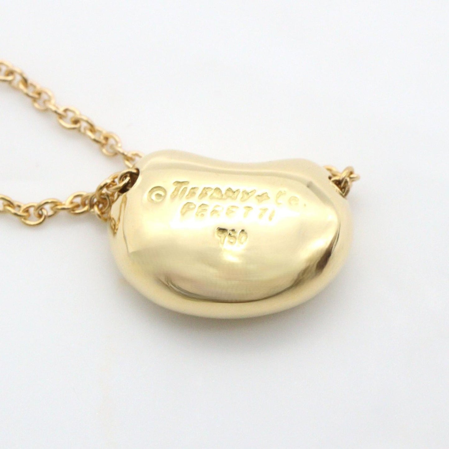 ビーン ネックレス ネックレス K18YG イエローゴールド ティファニー アクセサリー TIFFANY & Co.