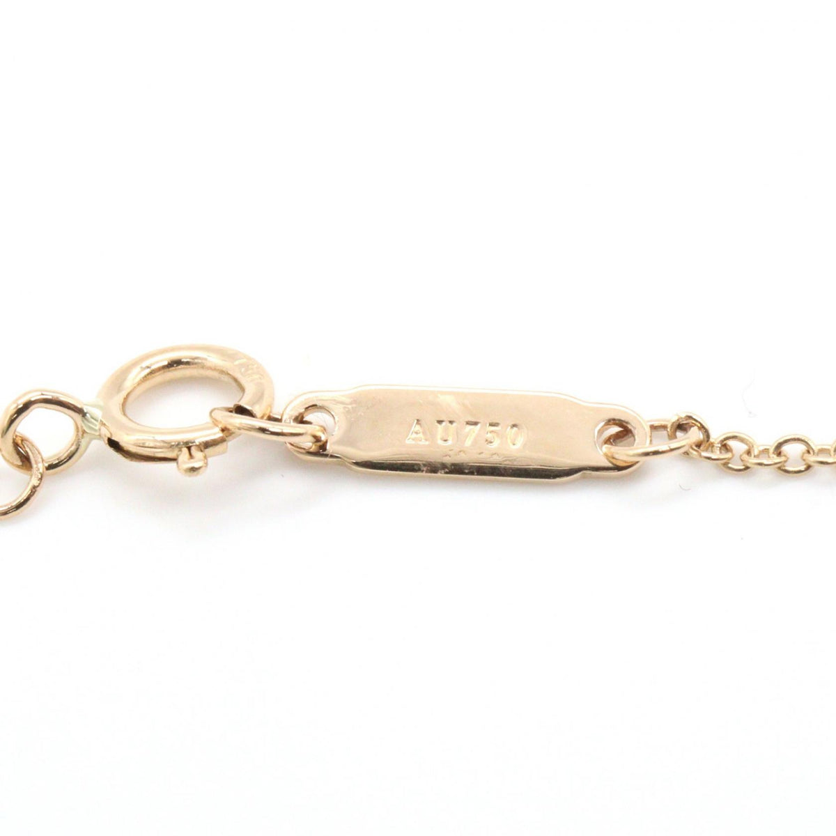 Tスマイル ネックレス ダイヤ ネックレス K18PG ダイヤモンド ピンクゴールド クリア ティファニー アクセサリー TIFFANY & Co.