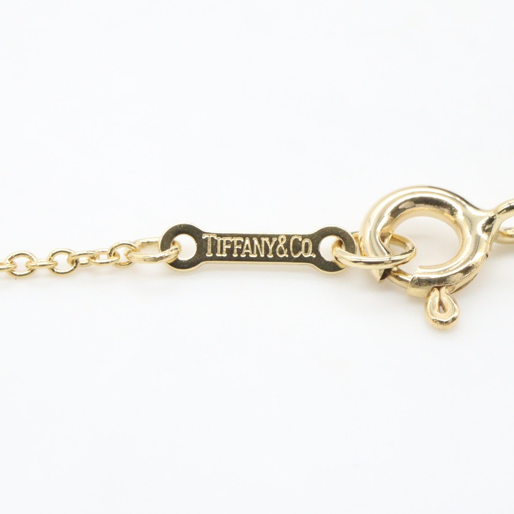 キス ネックレス ネックレス K18YG イエローゴールド ティファニー アクセサリー TIFFANY & Co.