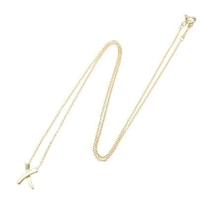 キス ネックレス ネックレス K18YG イエローゴールド ティファニー アクセサリー TIFFANY & Co.