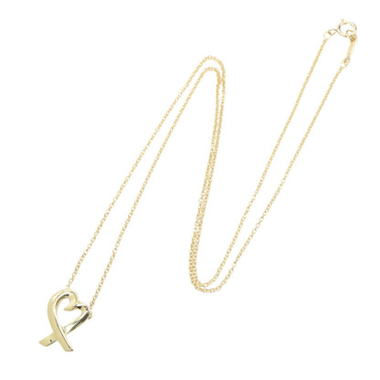 ラビングハート ネックレス ネックレス K18YG イエローゴールド ティファニー アクセサリー TIFFANY & Co.