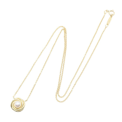 ツイスト サークル パール ネックレス ネックレス K18YG パール イエローゴールド ホワイト ティファニー アクセサリー TIFFANY & Co.