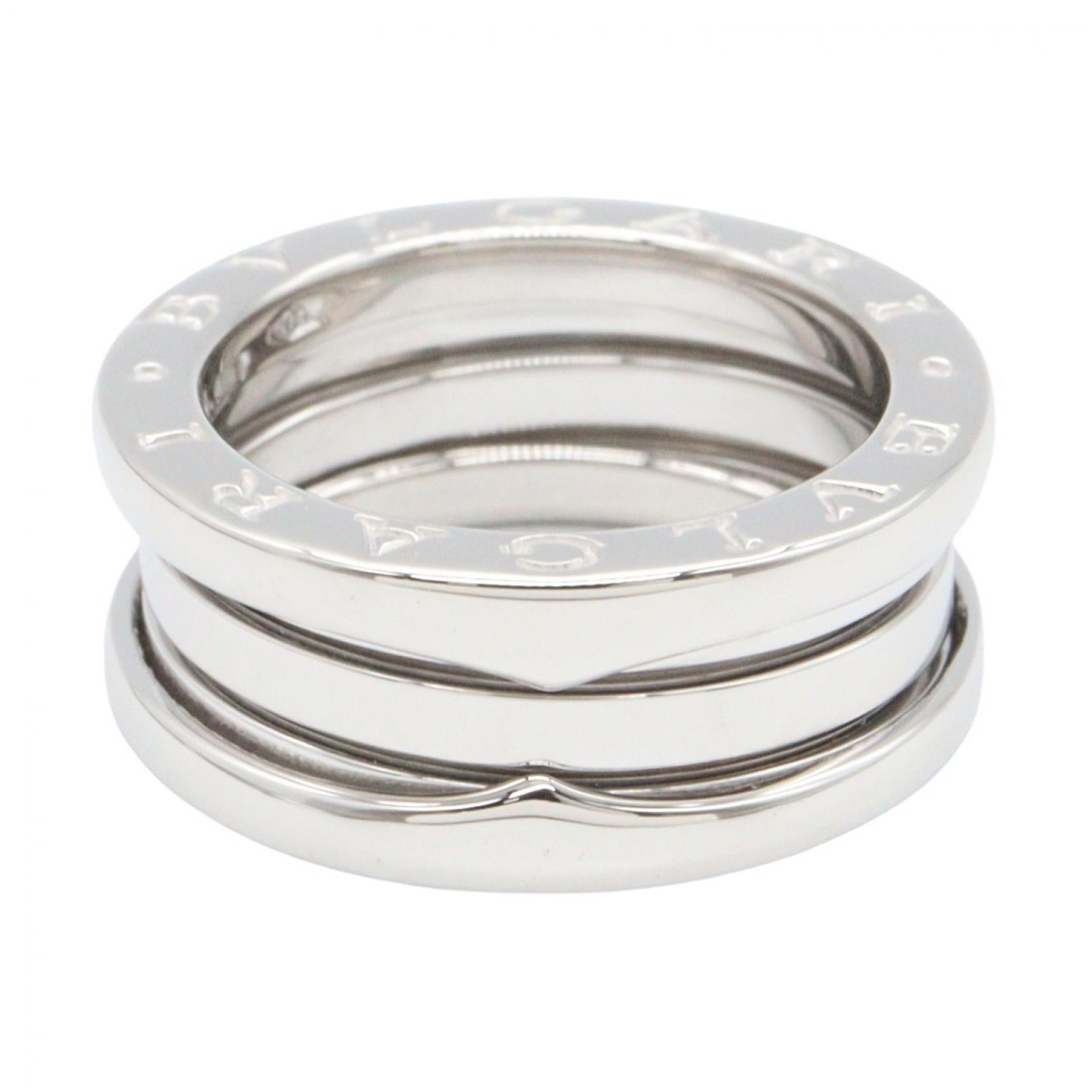 B-zero1 ビーゼロワン リング 3バンド リング 指輪 K18WG ホワイトゴールド ブルガリ アクセサリー BVLGARI