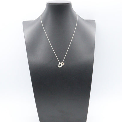 ダブル オープンハート ネックレス ネックレス K18PG SV925 ピンクゴールド シルバー ティファニー アクセサリー TIFFANY & Co.