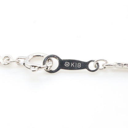 パールネックレス ネックレス K18WG パール ホワイトゴールド ホワイト ミキモト アクセサリー MIKIMOTO