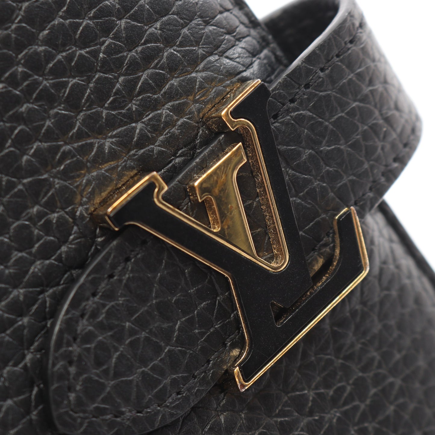 LV ヴェルティカル ウォレット ノワール 二つ折り長財布 トリヨンレザー ブラック ルイヴィトン