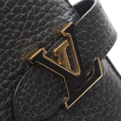 LV ヴェルティカル ウォレット ノワール 二つ折り長財布 トリヨンレザー ブラック ルイヴィトン