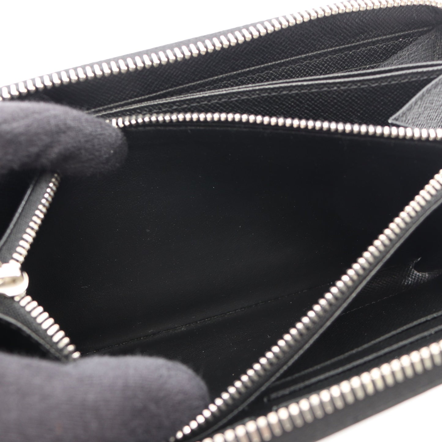 ジッピーウォレット エピ ノワール ラウンドファスナー長財布 レザー ブラック ルイヴィトン 財布・小物 LOUIS VUITTON