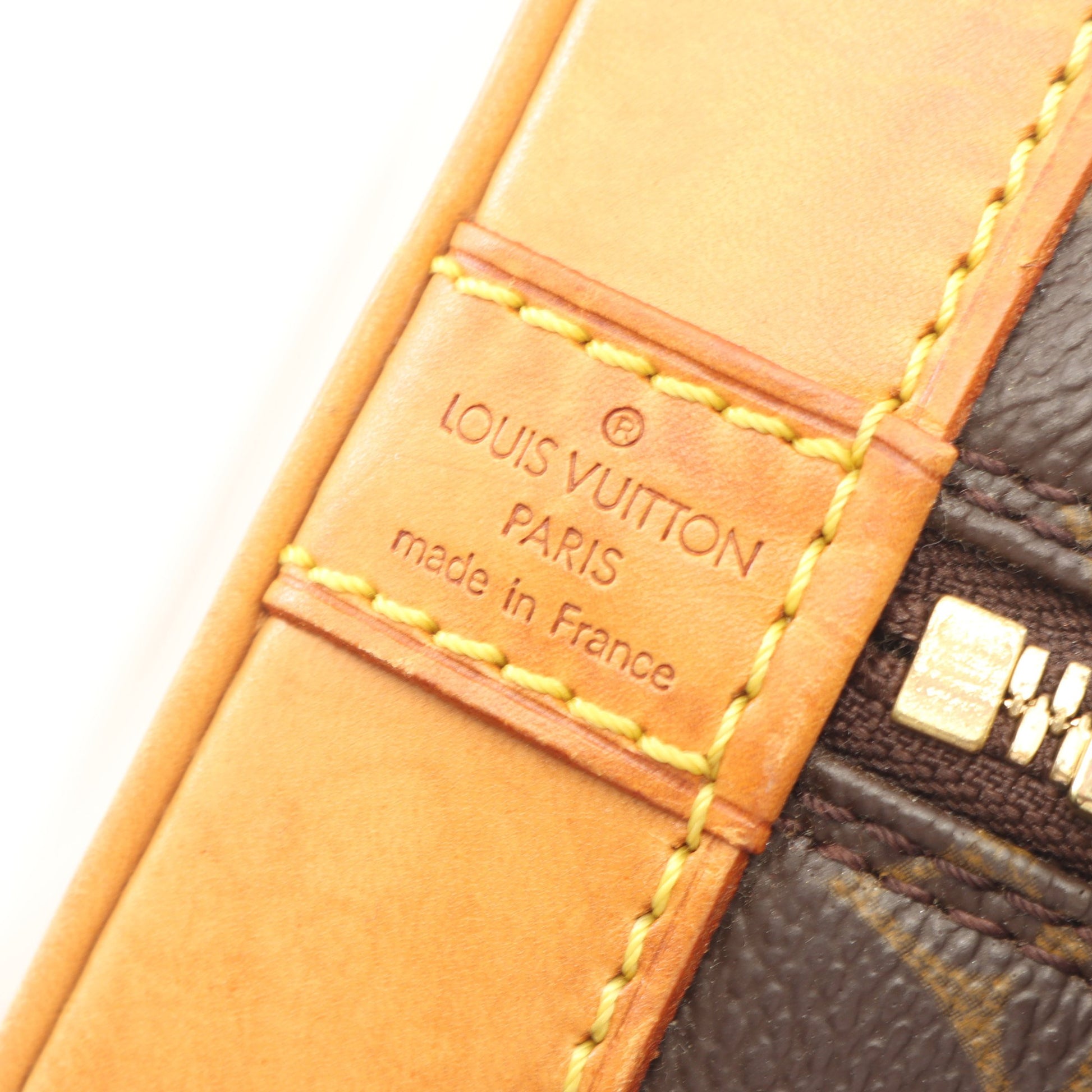 アルマPM モノグラム ハンドバッグ PVC レザー ブラウン ルイヴィトン バッグ LOUIS VUITTON
