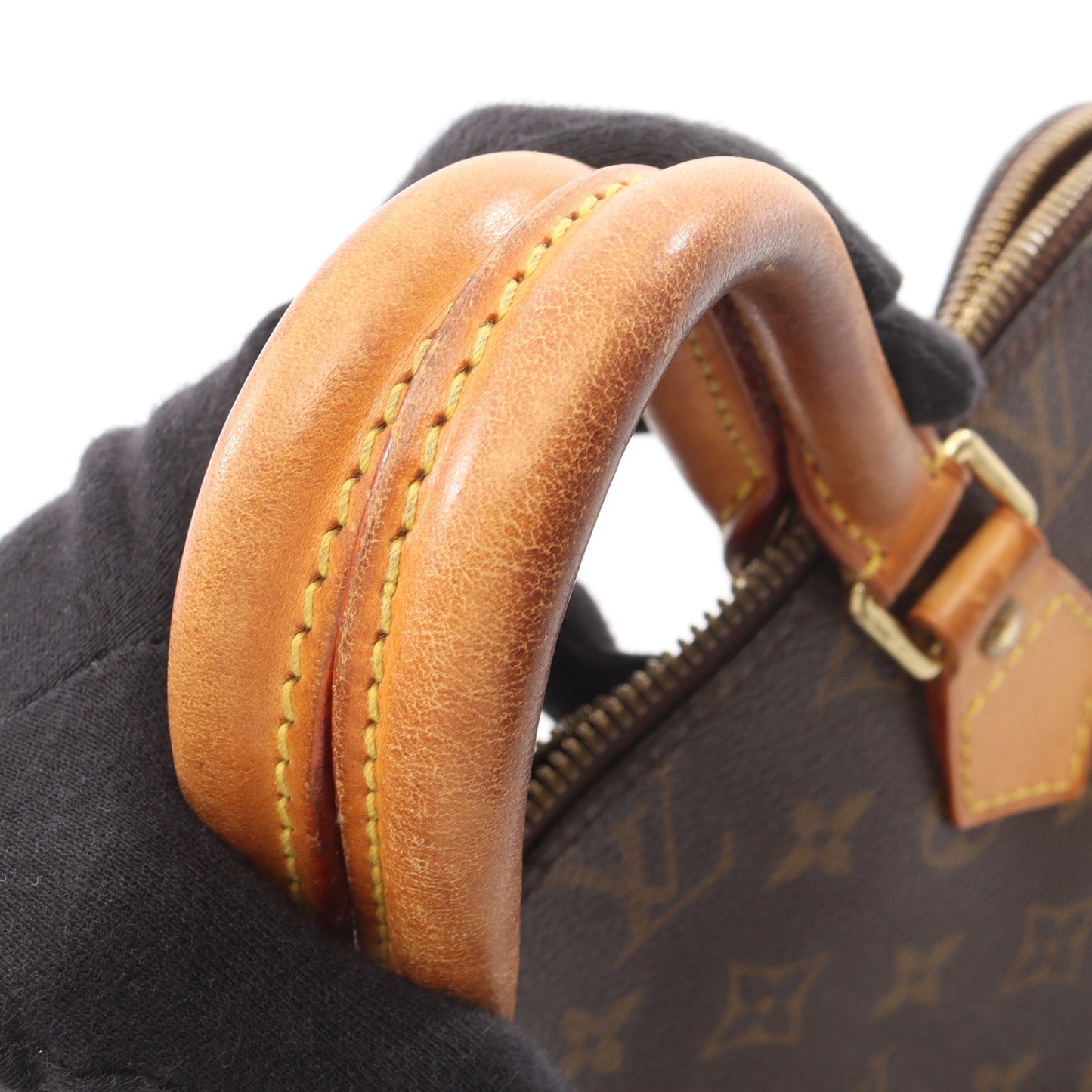 アルマPM モノグラム ハンドバッグ PVC レザー ブラウン ルイヴィトン バッグ LOUIS VUITTON