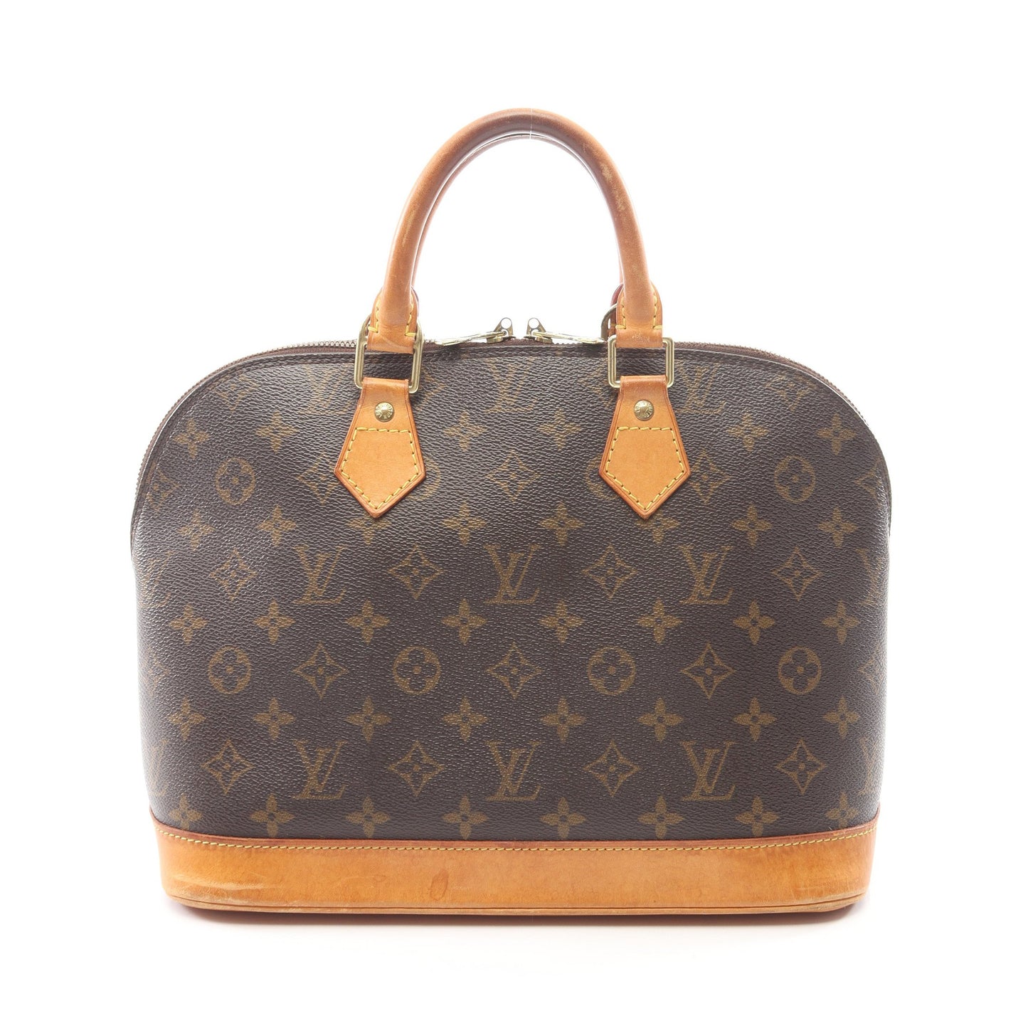 アルマPM モノグラム ハンドバッグ PVC レザー ブラウン ルイヴィトン バッグ LOUIS VUITTON