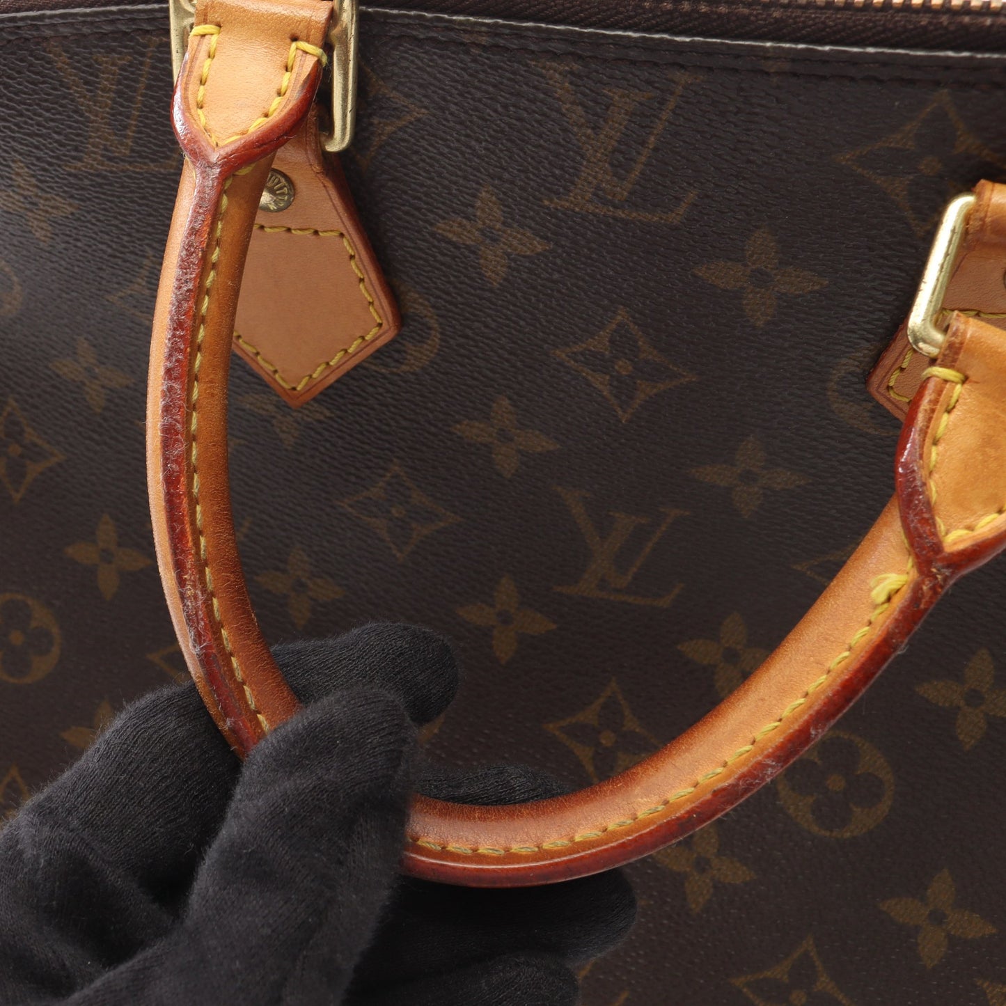 アルマPM モノグラム ハンドバッグ PVC レザー ブラウン ルイヴィトン バッグ LOUIS VUITTON