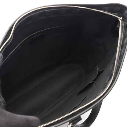タダオ ダミエグラフィット 2WAY ハンドバッグ トートバッグ PVC レザー ブラック ルイヴィトン