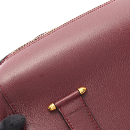 マストライン ミニ ボストンバッグ ハンドバッグ ミニボストンバッグ レザー ボルドー カルティエ バッグ Cartier