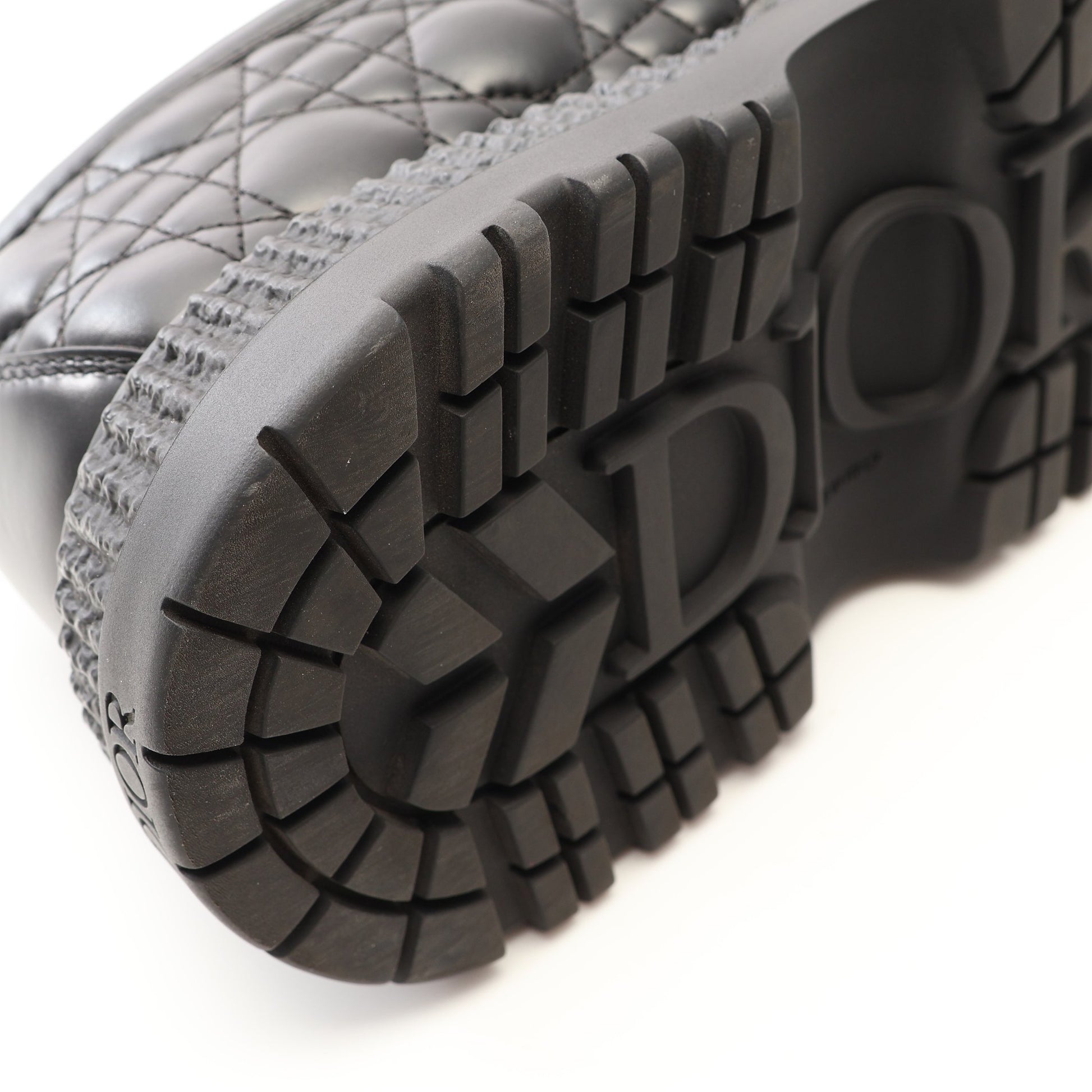Dior Buffalo カナージュ ローファー レザー ブラック ディオール シューズ DIOR