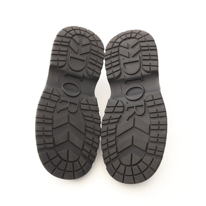 Dior Buffalo カナージュ ローファー レザー ブラック ディオール シューズ DIOR