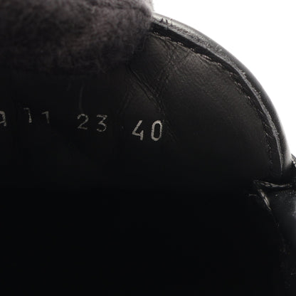 Dior Buffalo カナージュ ローファー レザー ブラック ディオール シューズ DIOR