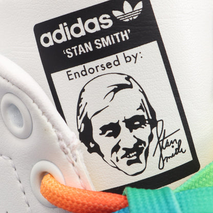 Stella McCartne × adidas Stansmith スタンスミス スニーカー フェイクレザー ホワイト パープル マルチカラー ステラマッカートニー