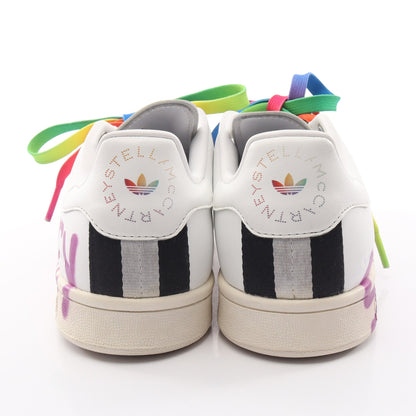 Stella McCartne × adidas Stansmith スタンスミス スニーカー フェイクレザー ホワイト パープル マルチカラー ステラマッカートニー