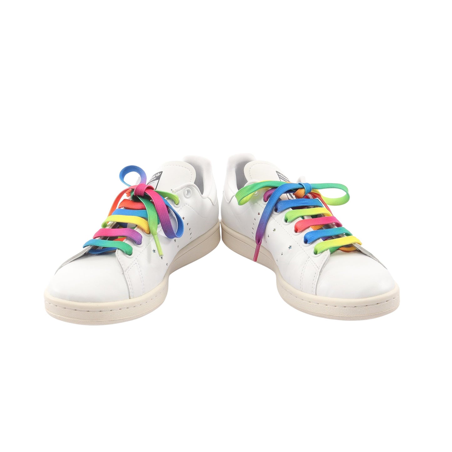 Stella McCartne × adidas Stansmith スタンスミス スニーカー フェイクレザー ホワイト パープル マルチカラー ステラマッカートニー